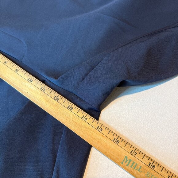 Athleta Women 16 Endless High Rise Pant Navy Blue Stretch Active Travel Commute - Picture 11 of 13